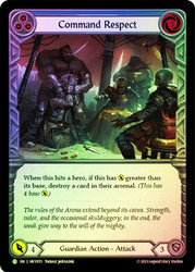 Command Respect Blue