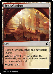 Boros Garrison\nRavnica: Clue Edition\nSingle\nMagic The Gathering