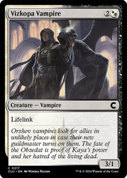 Vizkopa Vampire\nRavnica: Clue Edition\nSingle\nMagic The Gathering
