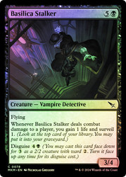 Basilica Stalker\nMurders at Karlov Manor\nSingle\nMagic The Gathering