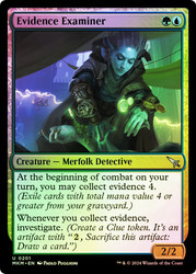 Evidence Examiner\nMurders at Karlov Manor\nSingle\nMagic The Gathering