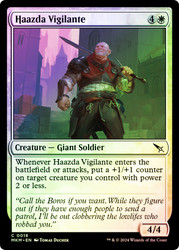 Haazda Vigilante\nMurders at Karlov Manor\nSingle\nMagic The Gathering