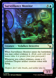 Surveillance Monitor\nMurders at Karlov Manor\nSingle\nMagic The Gathering