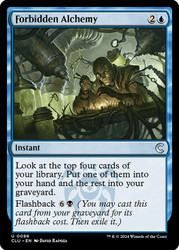 Forbidden Alchemy\nRavnica: Clue Edition\nSingle\nMagic The Gathering