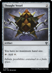 Thought Vessel\nMurders at Karlov Manor Commander\nSingle\nMagic The Gathering