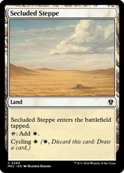Secluded Steppe\nMurders at Karlov Manor Commander\nSingle\nMagic The Gathering