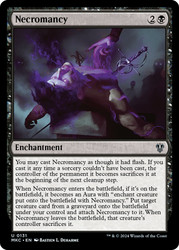 Necromancy\nMurders at Karlov Manor Commander\nSingle\nMagic The Gathering
