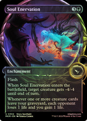 Soul Enervation (Showcase)\nMurders at Karlov Manor - Variants\nSingle\nMagic The Gathering