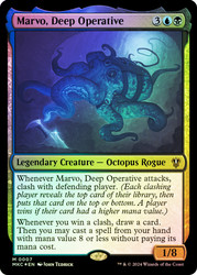 Marvo, Deep Operative\nMurders at Karlov Manor Commander\nSingle\nMagic The Gathering