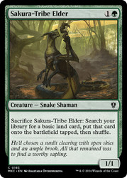 Sakura-Tribe Elder\nMurders at Karlov Manor Commander\nSingle\nMagic The Gathering