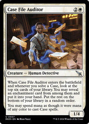 Case File Auditor\nMurders at Karlov Manor\nSingle\nMagic The Gathering
