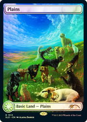 Plains (Secret Lair) (#1513) (Full Art)\nPromo: General\nSingle\nMagic The Gathering