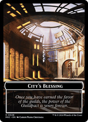 {City's Blessing} // {Zombie Token}
Murders at Karlov Manor Commander
Single
Magic: The Gathering