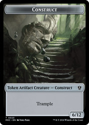 {Construct Token} // {Soldier Token}\nMurders at Karlov Manor Commander\nSingle\nMagic The Gathering