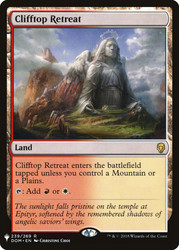 Clifftop Retreat\nPlaneswalker Symbol Reprints\nSingle\nMagic The Gathering