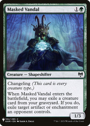 Masked Vandal\nPlaneswalker Symbol Reprints\nSingle\nMagic The Gathering