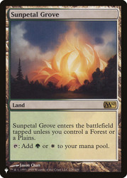 Sunpetal Grove\nPlaneswalker Symbol Reprints\nSingle\nMagic The Gathering