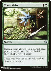 Three Visits\nPlaneswalker Symbol Reprints\nSingle\nMagic The Gathering