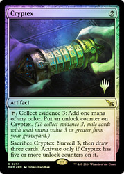 Cryptex (Promo Pack) (Murders at Karlov Manor)\nPromo: Planeswalker Stamped\nSingle\nMagic The Gathering