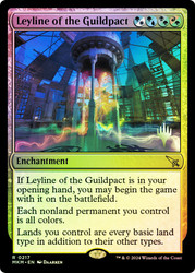 Leyline of the Guildpact (Promo Pack) (Murders at Karlov Manor)\nPromo: Planeswalker Stamped\nSingle\nMagic The Gathering
