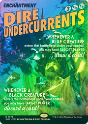 Dire Undercurrents (Secret Lair) (Hand Drawn)\nPromo: General\nSingle\nMagic The Gathering