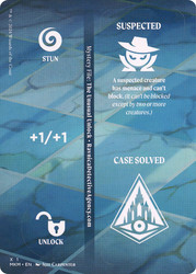 {Punch Card} (#01) // {Punch Card} (#02)\nMurders at Karlov Manor\nSingle\nMagic The Gathering