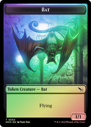 {Bat Token} // {Detective Token}
Murders at Karlov Manor
Single
Magic: The Gathering