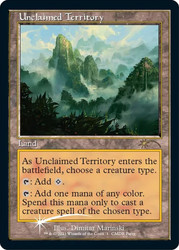 Unclaimed Territory (Commander Party) (Retro Frame)\nPromo: General\nSingle\nMagic The Gathering