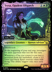Teysa, Opulent Oligarch
Murders at Karlov Manor
Single
Magic: The Gathering