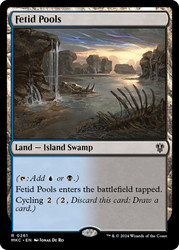 Fetid Pools\nMurders at Karlov Manor Commander\nSingle\nMagic The Gathering