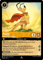 Pluto Determined Defender