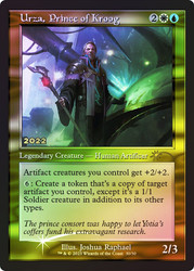 Urza, Prince of Kroog (30th Anniversary)\nPromo: Date Stamped\nSingle\nMagic The Gathering