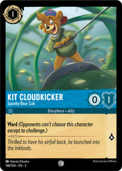 Kit Cloudkicker Spunky Bear Cub