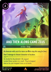 And Then Along Came Zeus