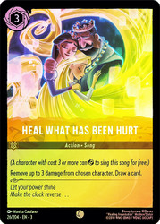 Heal What Has Been Hurt