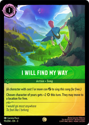 I Will Find My Way