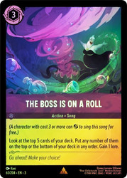 The Boss Is On A Roll