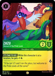 Zazu Steward Of The Pride Lands