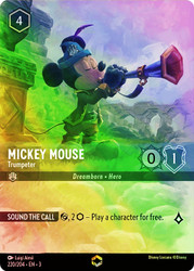 Mickey Mouse - Trumpeter (Enchanted)
Into the Inklands
Single
Lorcana