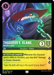 Thaddeus E Klang Metallic Leader