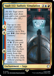 Vault 112: Sadistic Simulation\nFallout Commander\nSingle\nMagic The Gathering