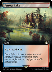 Ferrous Lake (Extended Art)\nFallout Commander - Variants\nSingle\nMagic The Gathering