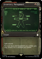 Inventory Management (Showcase)\nFallout Commander - Variants\nSingle\nMagic The Gathering