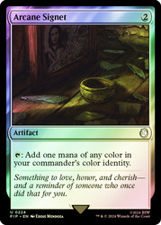 Arcane Signet\nFallout Commander\nSingle\nMagic The Gathering