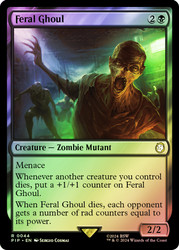 Feral Ghoul\nFallout Commander\nSingle\nMagic The Gathering
