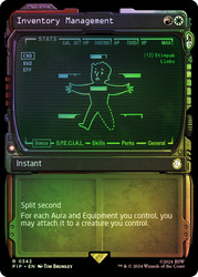 Inventory Management (Showcase)\nFallout Commander - Variants\nSingle\nMagic The Gathering