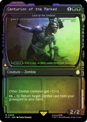 Lord of the Undead (Centurion of the Marked) (Showcase)\nFallout Commander - Variants\nSingle\nMagic The Gathering