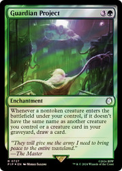 Guardian Project (Surge Foil)\nFallout Commander - Alternate Foil\nSingle\nMagic The Gathering