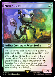 Mister Gutsy\nFallout Commander\nSingle\nMagic The Gathering