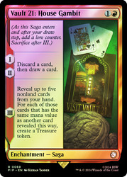 Vault 21: House Gambit\nFallout Commander\nSingle\nMagic The Gathering